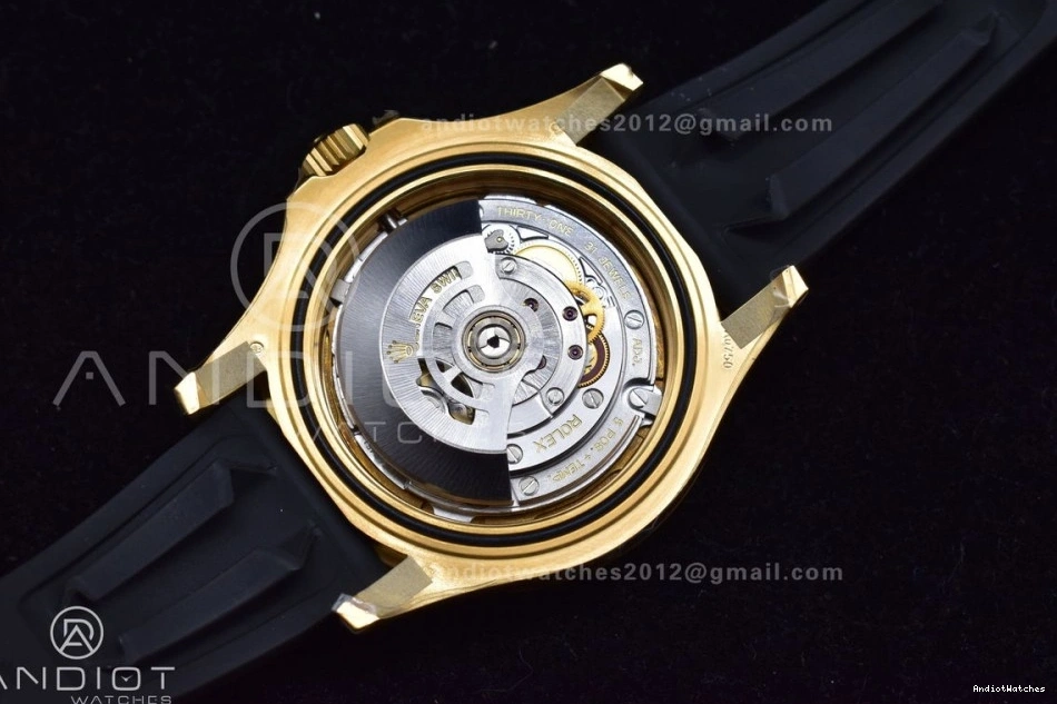 42mm Yacht-Master Rubber VSF Black Edition VS Best 1224 EyeCatching on 1:1 Ceramic Bezel Strap 3D 226658 Black 0202